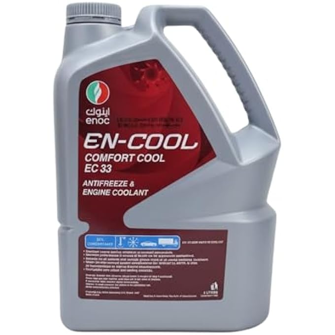 إنوك سائل التبريد المضاد للتجمدت EC33 من EN-COOL COMFORT COOL 4L - Image 1